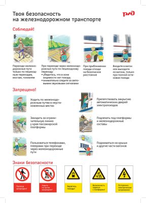 О безопасности на железной дороге